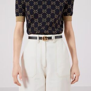 Gucci Marmont Thin Belt